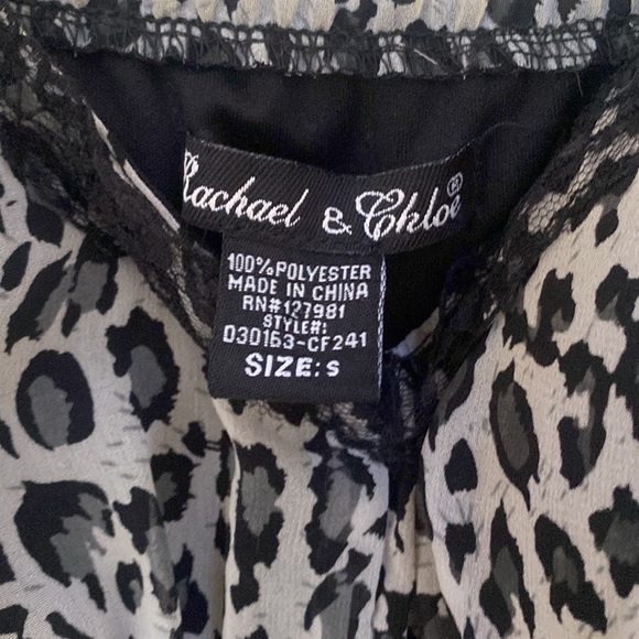 y2k Rachel & Chloe • Leopard Print Dress - Picture 8 of 8